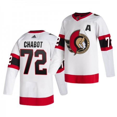 Dresovi Ottawa Senators Thomas Chabot 72 Adidas Bijela Authentic - Muške
